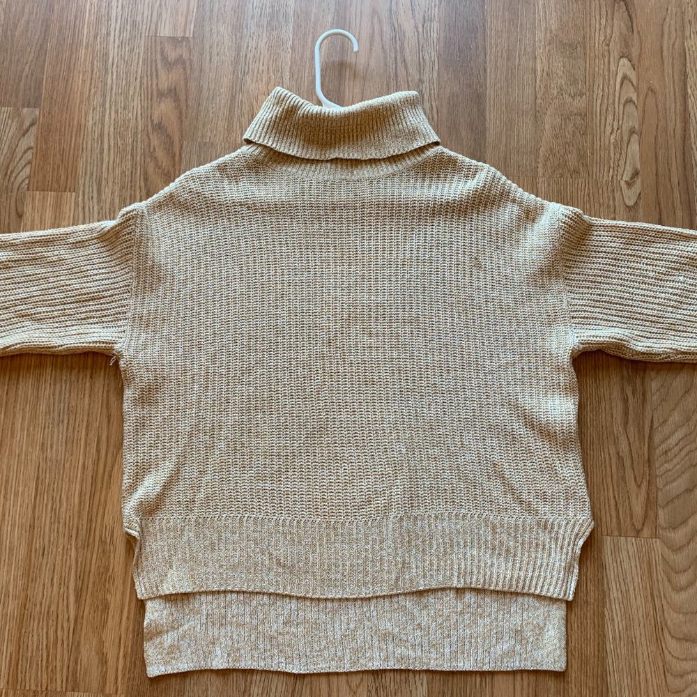 Urban Outfitters yellow Ribbed Knit turtleneck sweater